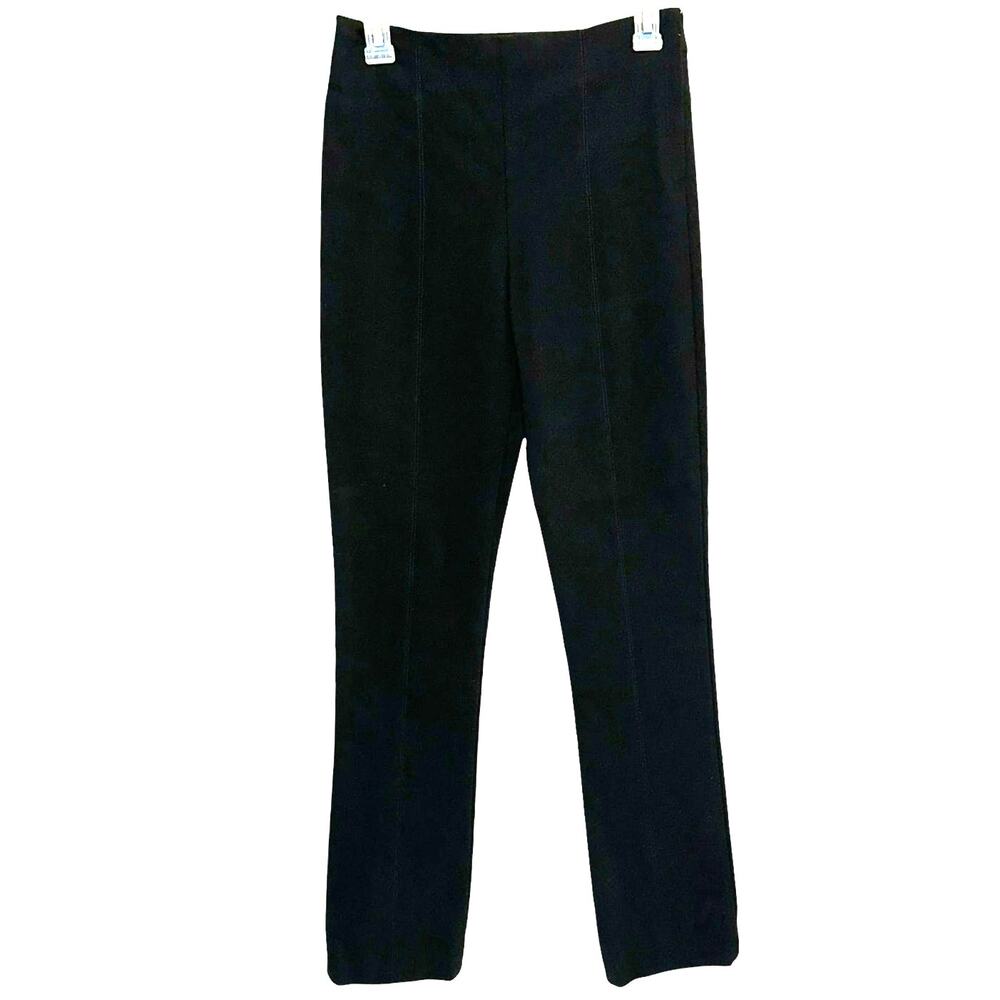 M.M. LaFleur Foster Cigarette Pants Size 6 Black Work Career Stretch Slim Ankle